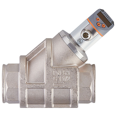 Датчик расхода с элементом защиты от обратного потока и дисплеем SB7257 IFM