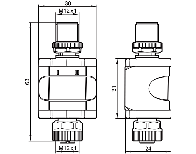 Адаптер реле DP1603 IFM, фото 2