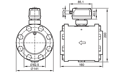 Счётчик расхода сжатого воздуха SDG450 IFM, фото 2