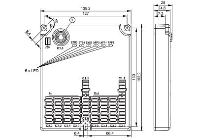 Программируемый контроллер для мобильных машин и транспортных средств CR413S IFM, фото 2