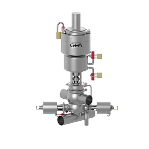 Двухкамерный клапан D-tec® типа D/DV c дисковым и воздушным замками GEA