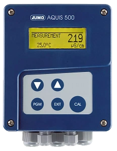 Индикатор и контроллер JUMO AQUIS 500 AS для стандартных сигналов