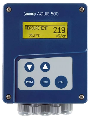 Индикатор и контроллер JUMO AQUIS 500 AS для стандартных сигналов