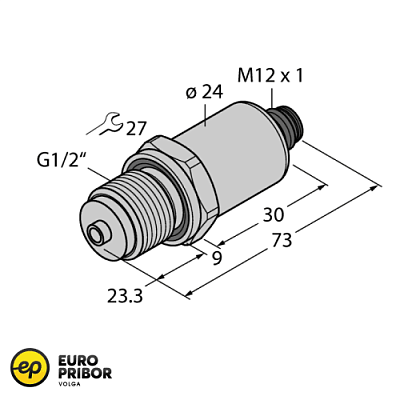 Датчик давления TURCK PT9V-1008-I2-H1141