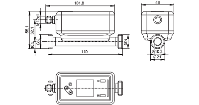Ультразвуковой расходомер SU6030 IFM, фото 2