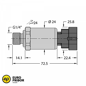 Датчик давления TURCK PT600R-2103-I2-AMP3J1